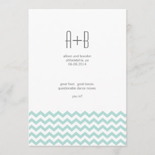 Blue Chevron You In? Save the Date