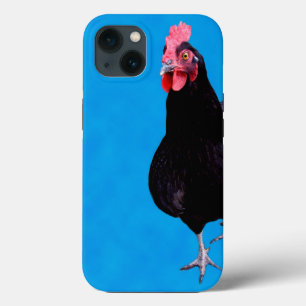 Blue Chicken Strut, iPhone 13 Coque