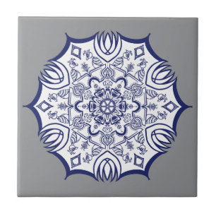 Blue China designs Tile