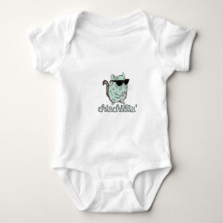 Blue Chinchillin Chinchilla Baby Bodysuit