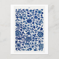 Blue Chinese Flower Pattern from Owen Jones Book
