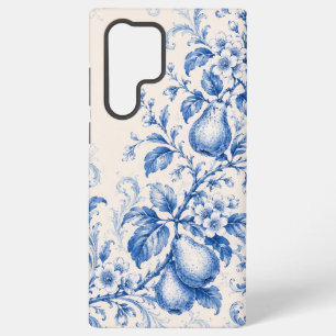 Blue Chinoiserie Pear Blossom Phone Case