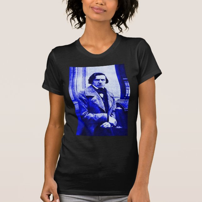 Blue Chopin T-Shirt (Front)