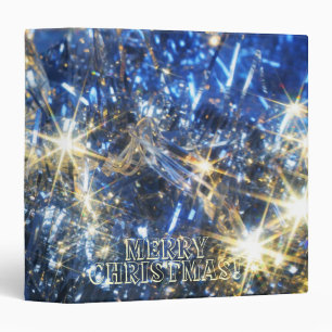 Blue Christmas Binder