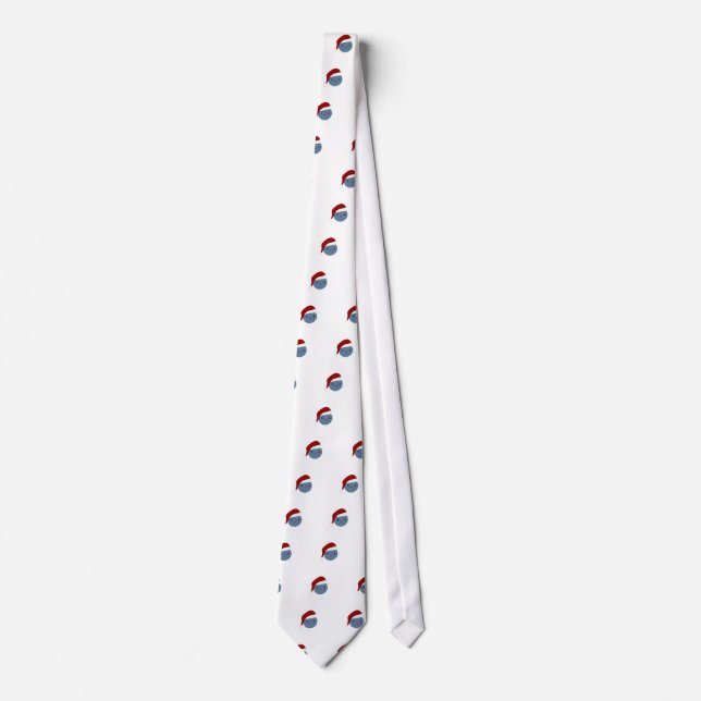 Blue Christmas Blueberry Tie (Front)