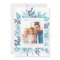 Blue Christmas | Merry Watercolor Mistletoe Photo
