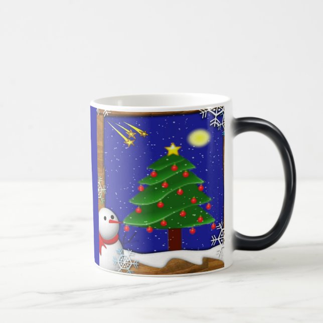 Blue Christmas Mug (Right)