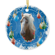 Blue Christmas Ornament