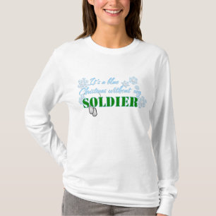 Blue Christmas Without Soldier T-Shirt