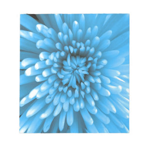 Blue Chrysanthemum Notepad