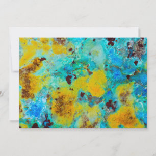 Blue Chrysocolla Jasper Card