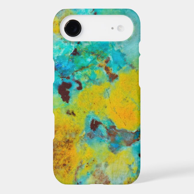 Blue Chrysocolla Jasper Case-Mate iPhone Case (Back)