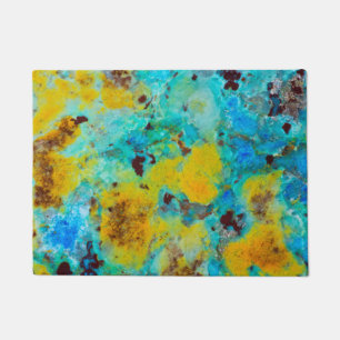 Blue Chrysocolla Jasper Doormat