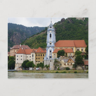 Blue Church in Dürnstein Postcard