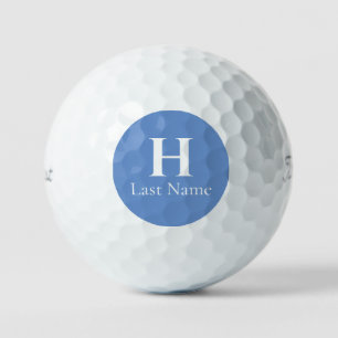 Blue Circle Personalized Golf Ball (3) HAMbWG