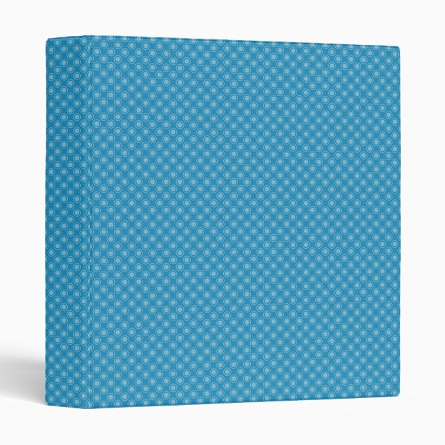 Blue Circles Binder (Front/Spine)