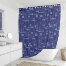 Blue Circuit Board Pattern