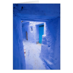 Blue City Alleyway