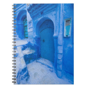 Blue City Door Notebook