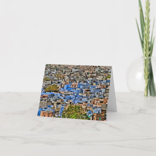 Blue City, Rajasthan Card (Front)