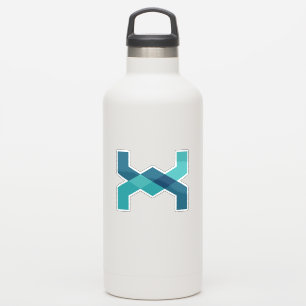 Blue Classic Letter X Monogram
