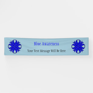 Blue Clover Ribbon by Kenneth Yoncich Banner