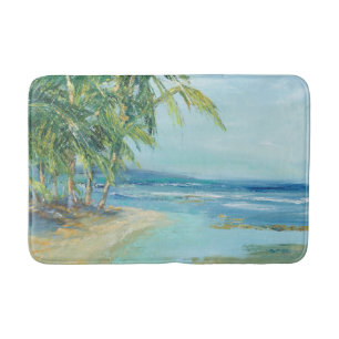 Blue Coastal Lagoon Bath Mat