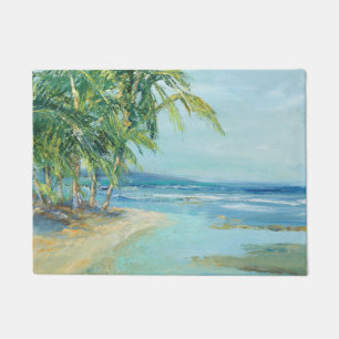 Blue Coastal Lagoon Doormat