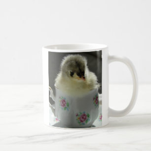 Blue Cochin Chick in Teacup Coffee Mug