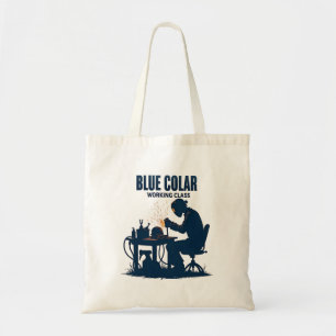 Blue Collar Working Class Welding Pride Tote Bag