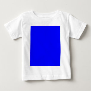 Blue Colour Customized Designer Baby T-Shirt