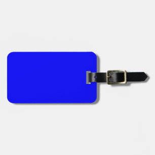 Blue Colour Customized Designer Luggage Tag