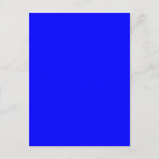 Blue Colour Customized Designer Postcard