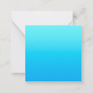 Blue colour gradient card