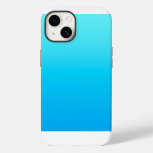 Blue colour gradient iPhone 14 case