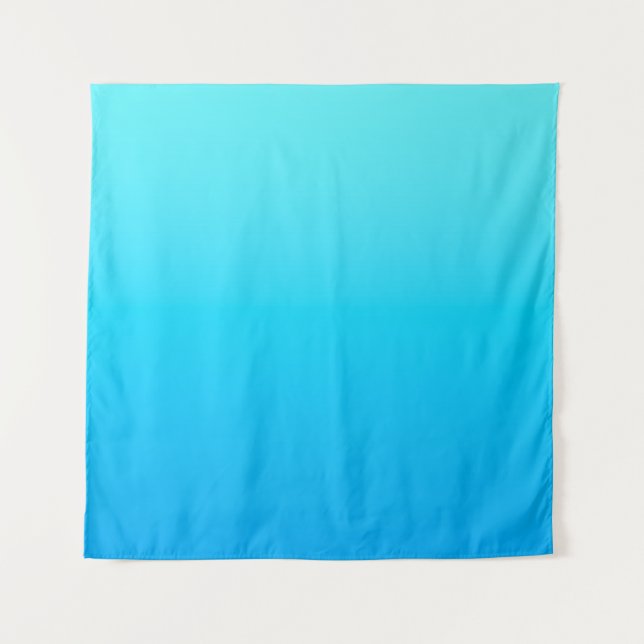 Blue colour gradient tapestry (Front)