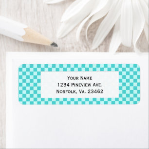 Blue Combination Classic Chequerboard by STaylor