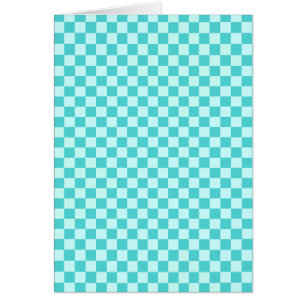 Blue Combination Classic Chequerboard by STaylor