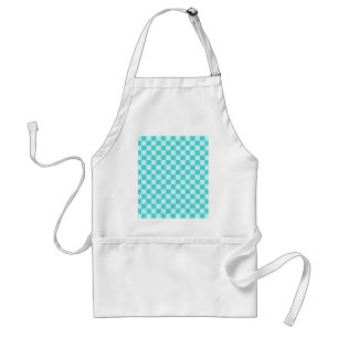 Blue Combination Classic Chequerboard by STaylor Standard Apron