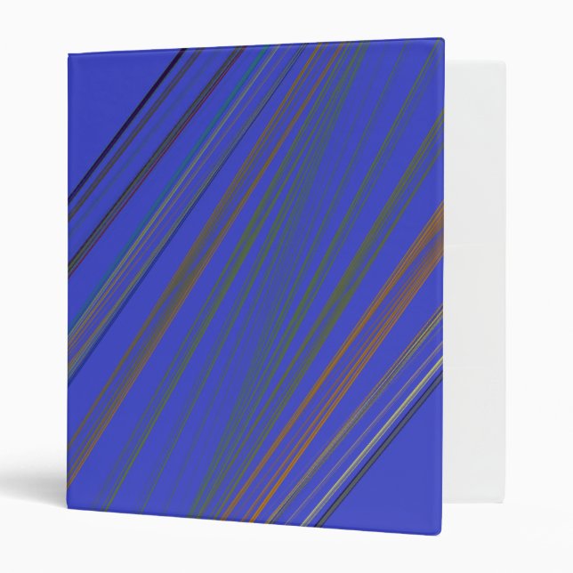 Blue Comet 3-Ring Binder (Front/Inside)