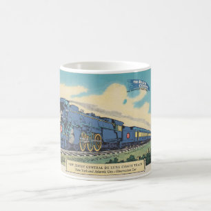 Blue Comet Postcard Mug