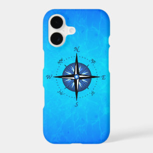 Blue Compass Rose
