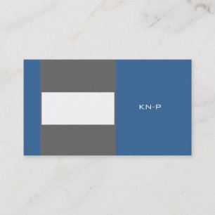 blue concrete BC Business Card