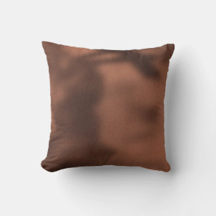 Blue & Copper NYC Sidewalk Shadows Throw Pillow