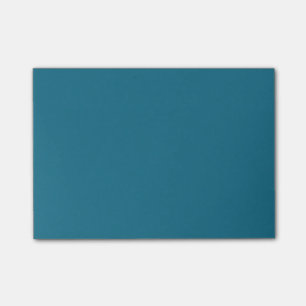 Blue Coral Steel Muted Teal 2015 Colour Trend Post-it Notes
