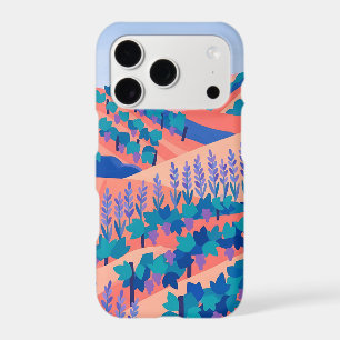 Blue Coral Vineyard iPhone 17 Case
