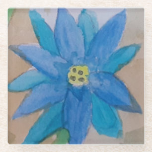 Blue Cornflower Coaster