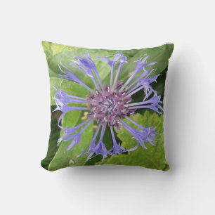 Blue Cornflower Pillow