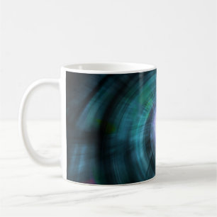 Blue Cosmic Twirl Coffee Mug