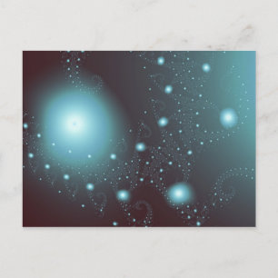 Blue Cosmos Postcard